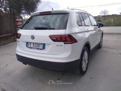 Volkswagen Tiguan Tenuta sempre in box Bianco usata San Severo