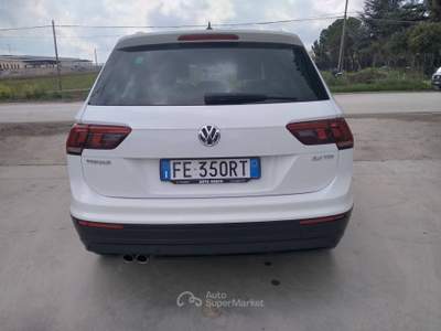 Volkswagen Tiguan Tenuta sempre in box Bianco usata San Severo