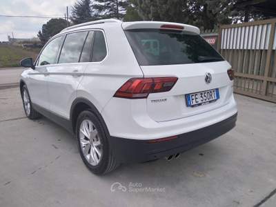 Volkswagen Tiguan Tenuta sempre in box Bianco usata San Severo