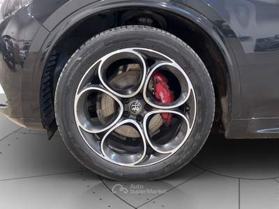 Alfa Romeo Stelvio 2.2 turbodiesel 210cv veloce q4 Nero usata Vicenza
