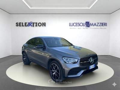 Mercedes-Benz GLC Glc coupé 300 de 4matic eq-power premium Grigio usata Ancona