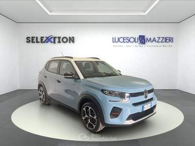 Citroen C3  hybrid 110 cv automatico - plus Blu/Azzurro usata Ancona