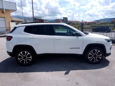 Jeep Compass PLUG INN HYBRID Limited Bianco usata Sora