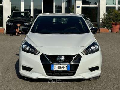 Nissan Micra Micra V 1.0 ig-t Acenta 92cv xtronic Bianco usata Rimini