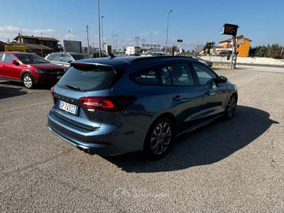 Ford Focus Focus 1.0 EcoBoost Hybrid Powershift ST-Line X Blu/Azzurro usata Rimini