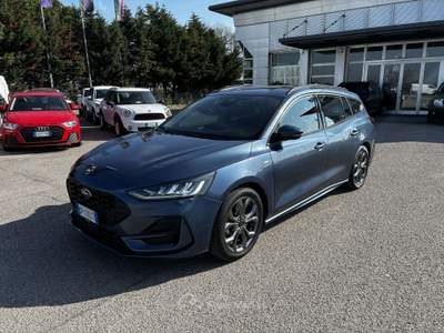 Ford Focus Focus 1.0 EcoBoost Hybrid Powershift ST-Line X Blu/Azzurro usata Rimini