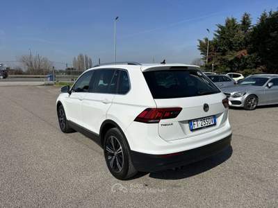 Volkswagen Tiguan Volksawagen Tiguan 1.6 TDI Business BlueMotion Bianco usata Rimini
