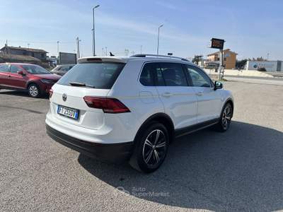 Volkswagen Tiguan Volksawagen Tiguan 1.6 TDI Business BlueMotion Bianco usata Rimini
