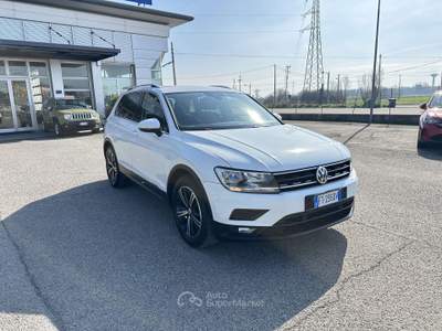 Volkswagen Tiguan Volksawagen Tiguan 1.6 TDI Business BlueMotion Bianco usata Rimini