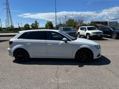 Audi A3 Audi A3 Sportback 1.4 TGI G-TRON DSG S-Line Bianco usata Rimini