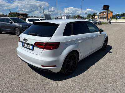 Audi A3 Audi A3 Sportback 1.4 TGI G-TRON DSG S-Line Bianco usata Rimini