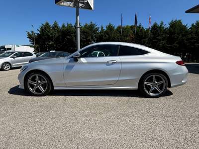 Mercedes-Benz Classe C Classe C220 Coupe Premium Plus 4matic auto Argento usata Rimini