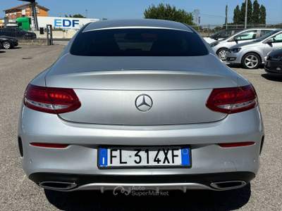 Mercedes-Benz Classe C Classe C220 Coupe Premium Plus 4matic auto Argento usata Rimini