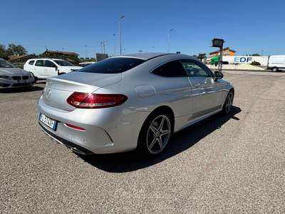Mercedes-Benz Classe C Classe C220 Coupe Premium Plus 4matic auto Argento usata Rimini