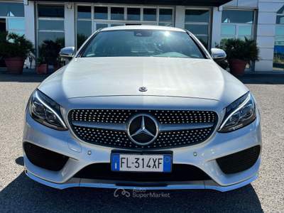 Mercedes-Benz Classe C Classe C220 Coupe Premium Plus 4matic auto Argento usata Rimini