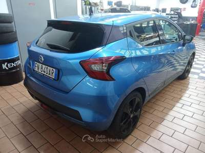 Nissan Micra 0.9 IG-T 12V 5 porte Tekna Blu/Azzurro usata Melegnano