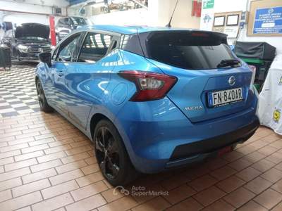 Nissan Micra 0.9 IG-T 12V 5 porte Tekna Blu/Azzurro usata Melegnano