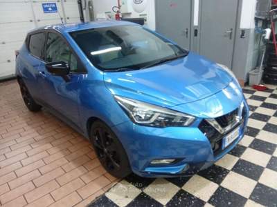 Nissan Micra 0.9 IG-T 12V 5 porte Tekna Blu/Azzurro usata Melegnano
