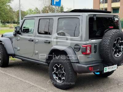 Jeep Wrangler JEEP Wrangler Unlimited 2.0 PHEV ATX 4xe Rubicon Grigio usata Opera