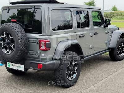 Jeep Wrangler JEEP Wrangler Unlimited 2.0 PHEV ATX 4xe Rubicon Grigio usata Opera