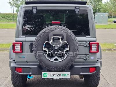 Jeep Wrangler JEEP Wrangler Unlimited 2.0 PHEV ATX 4xe Rubicon Grigio usata Opera
