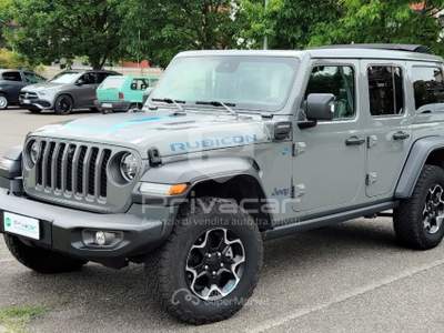 Jeep Wrangler JEEP Wrangler Unlimited 2.0 PHEV ATX 4xe Rubicon Grigio usata Opera