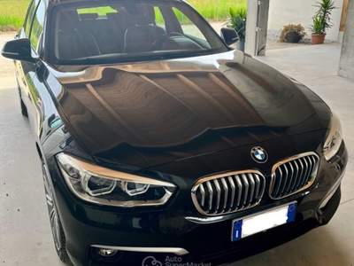 BMW Serie 1 116d Ottime condizioni Nero usata Roma