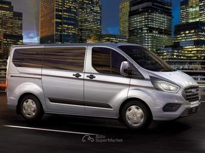 Ford Transit Custom 320 2.0 TDCi 130 aut. PL Combi Trend 8 posti Argento usata Fiumicino