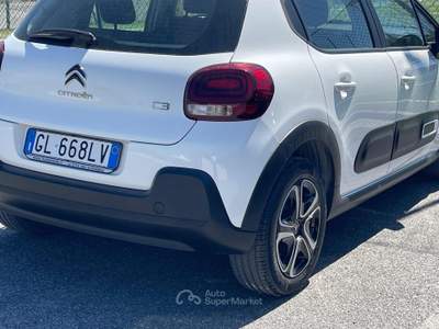 Citroen C3 PureTech 83 S&S Feel Pack Euro 6D Bianco usata Fiumicino
