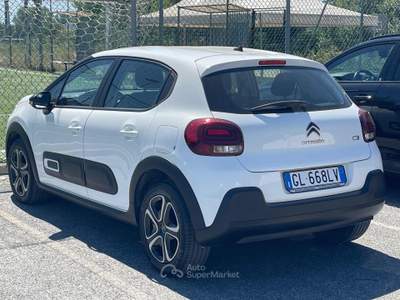 Citroen C3 PureTech 83 S&S Feel Pack Euro 6D Bianco usata Fiumicino