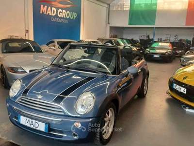 MINI One Mini 1.6 16V One de luxe Cabrio CERTIFICATA! Blu/Azzurro usata Ozzano dell'Emilia