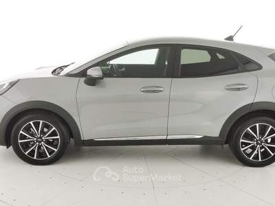 Ford Puma 1.0 EcoBoost Hybrid 125 CV S&S Titanium Grigio usata Crema