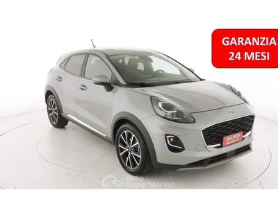 Ford Puma 1.0 EcoBoost Hybrid 125 CV S&S Titanium Grigio usata Crema
