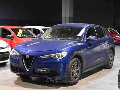 Alfa Romeo Stelvio 2.2 Turbodiesel 190 CV AT8 Q4 Business Blu/Azzurro usata Pianezza