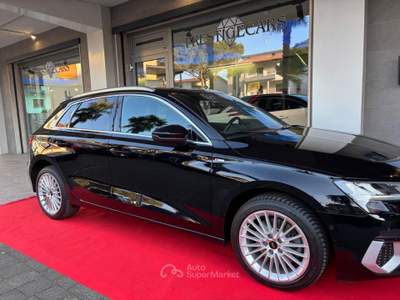 Audi A3 Sportback 40 1.4 tfsi e S line Nero usata Jesolo
