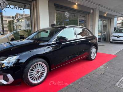 Audi A3 Sportback 40 1.4 tfsi e S line Nero usata Jesolo