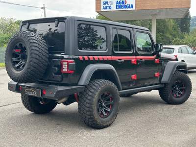 Jeep Wrangler Jeep Wrangler 2.0 T-GDI Rubicon Rock's Edition #10636 Nero usata Moncalieri