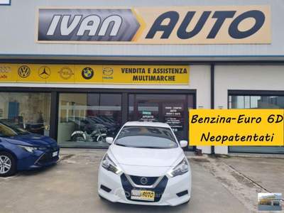 Nissan Micra Benzina-42.000 Km-Neopatentati Bianco usata Casatisma