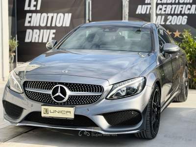 Mercedes-Benz Classe C d COUPE' 2.2 170 CV PREMIUM PLUS auto IVA ESPOSTA Grigio usata Pomigliano d'Arco