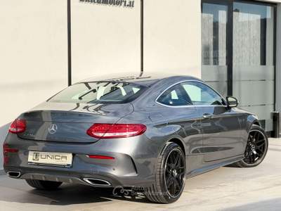 Mercedes-Benz Classe C d COUPE' 2.2 170 CV PREMIUM PLUS auto IVA ESPOSTA Grigio usata Pomigliano d'Arco