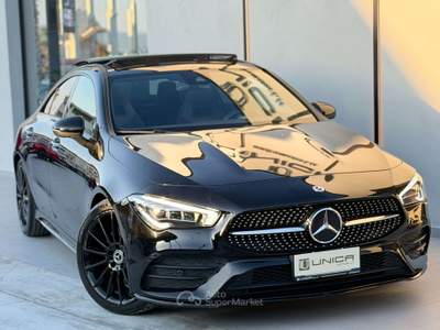 Mercedes-Benz CLA d 150cv AMG Premium plus TETTO ITALIANA Nero usata Pomigliano d'Arco
