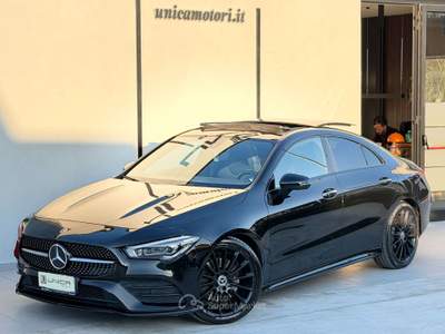 Mercedes-Benz CLA d 150cv AMG Premium plus TETTO ITALIANA Nero usata Pomigliano d'Arco