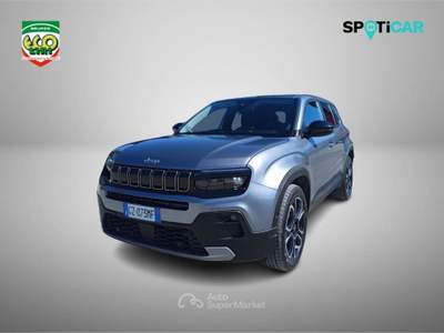 Jeep Avenger 1.2 Turbo 100 CV Summit Grigio usata Cassino