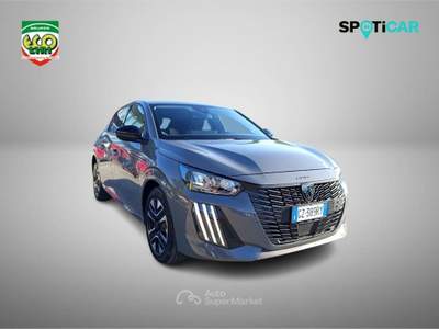 Peugeot 208 Hybrid 100 e-DCS6 Allure Grigio usata Cassino