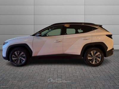 Hyundai Tucson 1.6 HEV aut. Exellence Bianco usata Sassari