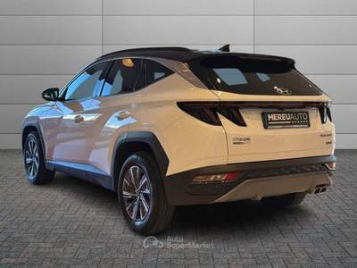 Hyundai Tucson 1.6 HEV aut. Exellence Bianco usata Sassari
