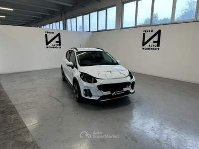 Ford Fiesta 1.0 ECOBOOST HYBRID 125CV 5 PORTE ACTIVE Bianco usata Megliadino San Vitale