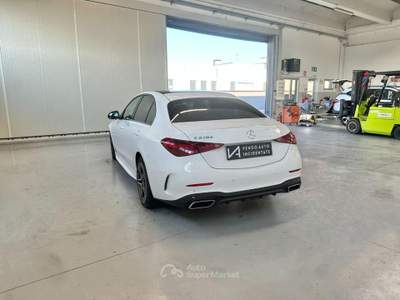 Mercedes-Benz Classe C D MILD HYBRID AMG LINE PREMIUM Bianco usata Megliadino San Vitale