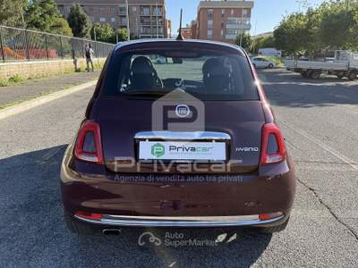 Fiat 500 FIAT 500 1.0 Hybrid Star Rosso usata Roma