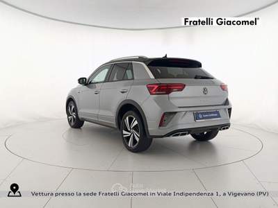 Volkswagen T-Roc 2.0 tdi r-line 150cv dsg Argento usata Assago